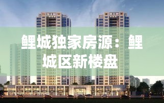 鯉城獨(dú)家房源：鯉城區(qū)新樓盤 