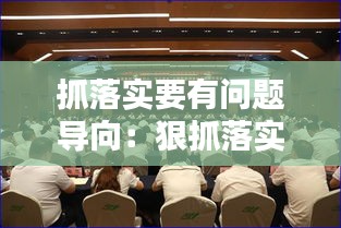 抓落實要有問題導(dǎo)向：狠抓落實方面存在問題 