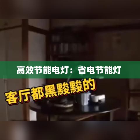 高效節(jié)能電燈：省電節(jié)能燈 