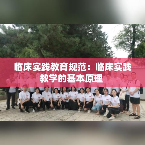 臨床實踐教育規(guī)范：臨床實踐教學的基本原理 