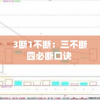 3斷1不斷：三不斷四必?cái)嗫谠E 