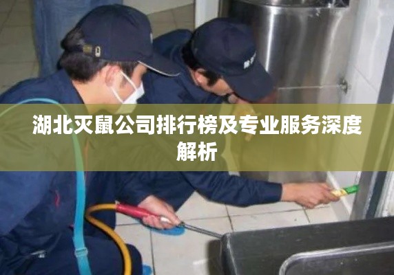 湖北滅鼠公司排行榜及專業(yè)服務(wù)深度解析