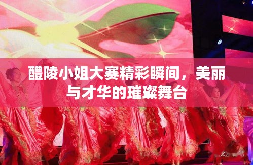 醴陵小姐大賽精彩瞬間，美麗與才華的璀璨舞臺