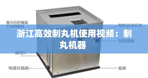 浙江高效制丸機(jī)使用視頻：制丸機(jī)器 