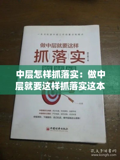 中層怎樣抓落實(shí)：做中層就要這樣抓落實(shí)這本書(shū)的總結(jié) 