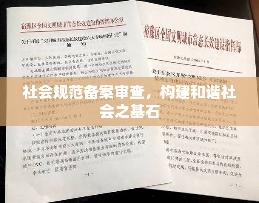 社會(huì)規(guī)范備案審查，構(gòu)建和諧社會(huì)之基石