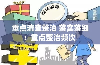 重點(diǎn)清查整治 落實(shí)落細(xì)：重點(diǎn)整治頻次 
