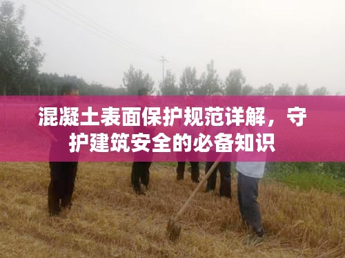 混凝土表面保護(hù)規(guī)范詳解，守護(hù)建筑安全的必備知識(shí)