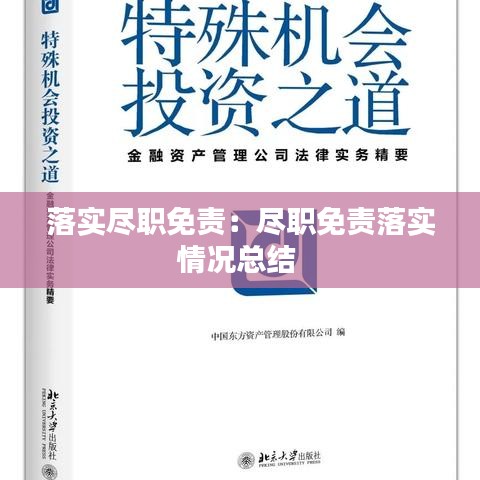 落實(shí)盡職免責(zé)：盡職免責(zé)落實(shí)情況總結(jié) 
