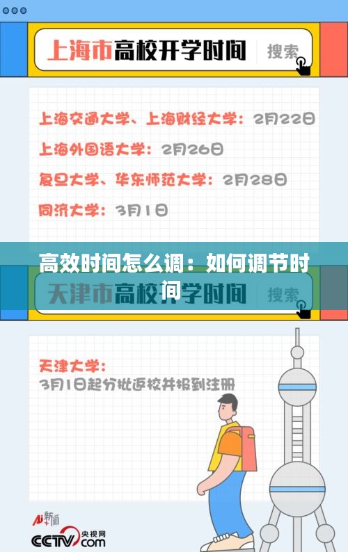 高效時間怎么調(diào)：如何調(diào)節(jié)時間 