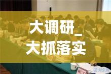 大調(diào)研_大抓落實(shí)：大抓落實(shí)狠抓落實(shí)意見 