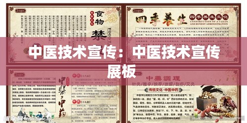 中醫(yī)技術(shù)宣傳：中醫(yī)技術(shù)宣傳展板 