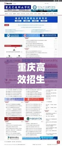 重慶高效招生引流平臺：重慶市高校招生信息網(wǎng) 