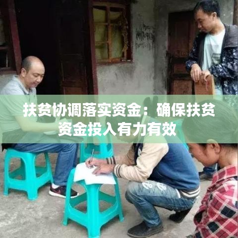 扶貧協(xié)調(diào)落實(shí)資金：確保扶貧資金投入有力有效 