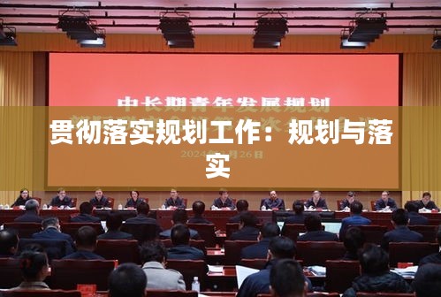 貫徹落實(shí)規(guī)劃工作：規(guī)劃與落實(shí) 