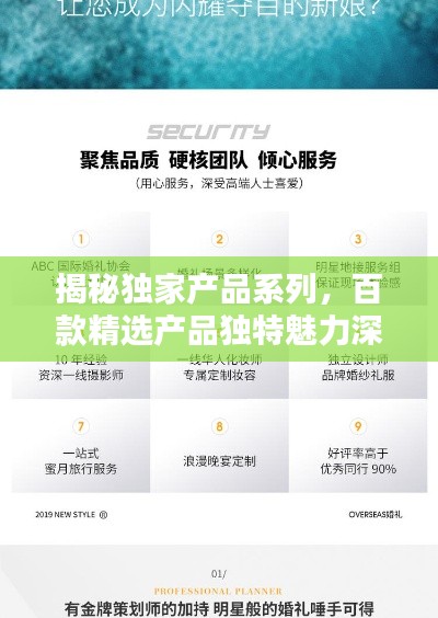 揭秘獨(dú)家產(chǎn)品系列，百款精選產(chǎn)品獨(dú)特魅力深度探索