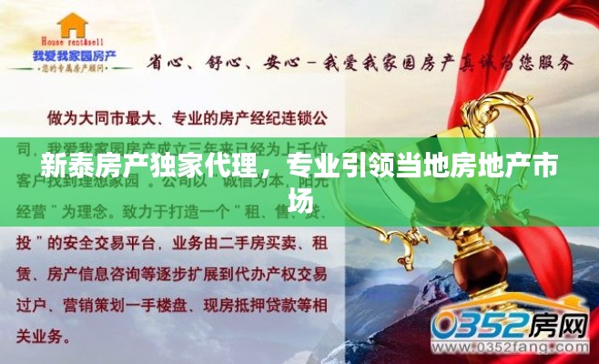 新泰房產(chǎn)獨家代理，專業(yè)引領(lǐng)當?shù)胤康禺a(chǎn)市場