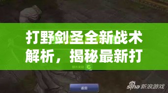 打野劍圣全新戰(zhàn)術(shù)解析，揭秘最新打法攻略，輕松上分！