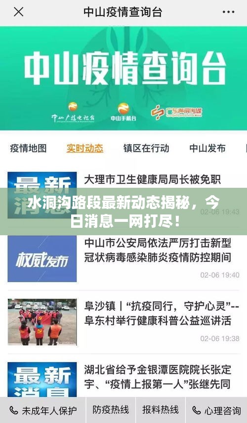 水洞溝路段最新動態(tài)揭秘，今日消息一網(wǎng)打盡！