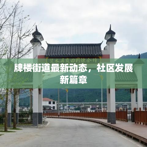 牌樓街道最新動態(tài)，社區(qū)發(fā)展新篇章