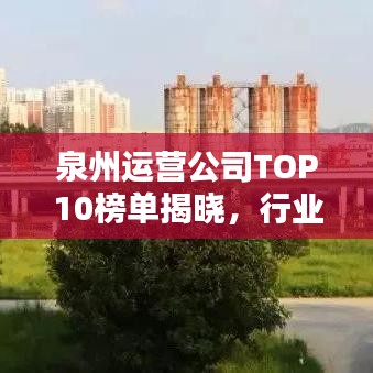 泉州運(yùn)營(yíng)公司TOP10榜單揭曉，行業(yè)領(lǐng)軍者的耀眼風(fēng)采！