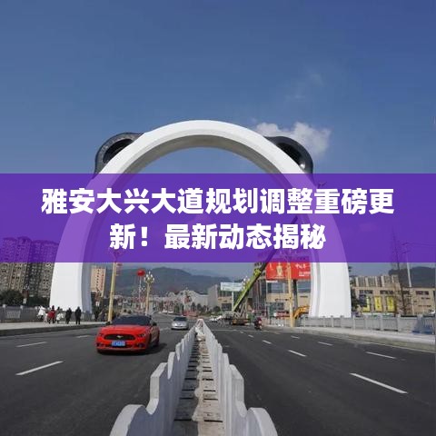 雅安大興大道規(guī)劃調(diào)整重磅更新！最新動(dòng)態(tài)揭秘