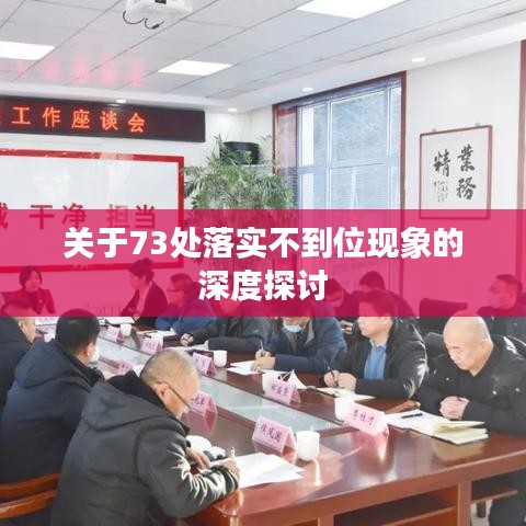 關(guān)于73處落實(shí)不到位現(xiàn)象的深度探討