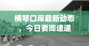 橫琴口岸最新動態(tài)，今日要聞速遞
