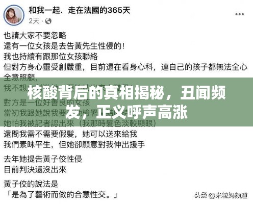 核酸背后的真相揭秘，丑聞頻發(fā)，正義呼聲高漲