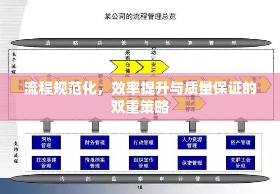 流程規(guī)范化，效率提升與質(zhì)量保證的雙重策略