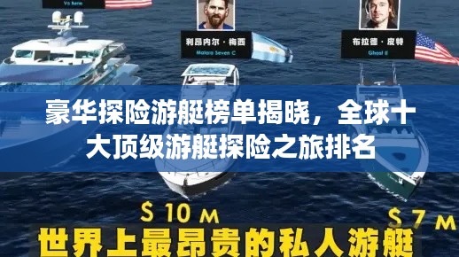 豪華探險游艇榜單揭曉，全球十大頂級游艇探險之旅排名