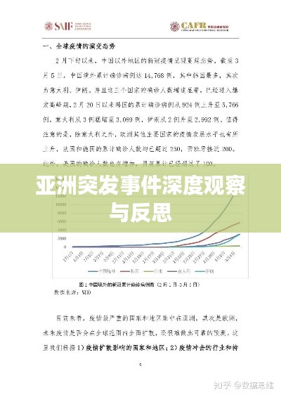亞洲突發(fā)事件深度觀察與反思