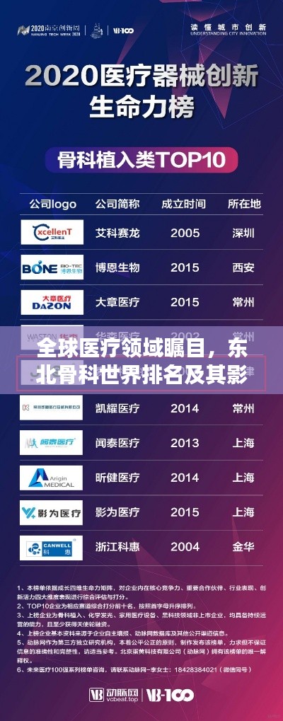 全球醫(yī)療領(lǐng)域矚目，東北骨科世界排名及其影響力解析