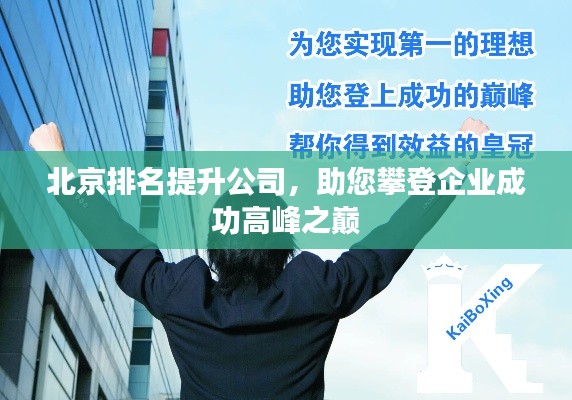 北京排名提升公司，助您攀登企業(yè)成功高峰之巔
