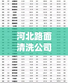 河北路面清洗公司權威排名榜單揭曉！