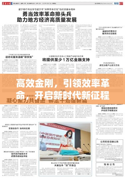 高效金剛，引領(lǐng)效率革命，開啟新時代新征程