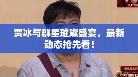 賈冰與群星璀璨盛宴，最新動態(tài)搶先看！