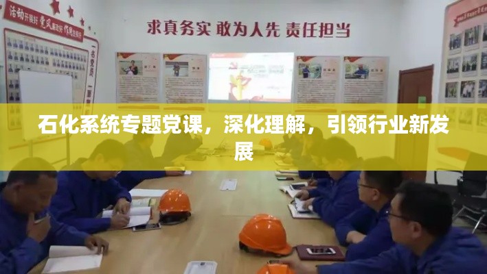 石化系統(tǒng)專(zhuān)題黨課，深化理解，引領(lǐng)行業(yè)新發(fā)展