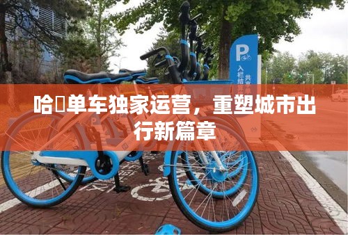 哈啰單車(chē)獨(dú)家運(yùn)營(yíng)，重塑城市出行新篇章
