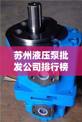 蘇州液壓泵批發(fā)公司排行榜TOP榜單揭曉