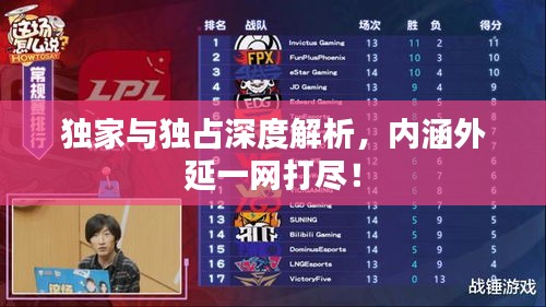 獨(dú)家與獨(dú)占深度解析，內(nèi)涵外延一網(wǎng)打盡！