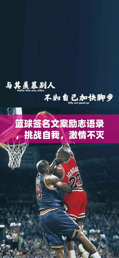 籃球簽名文案勵志語錄，挑戰(zhàn)自我，激情不滅！