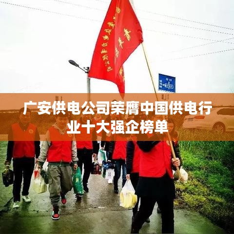 廣安供電公司榮膺中國供電行業(yè)十大強企榜單