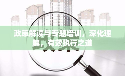 政策解讀與專題培訓(xùn)，深化理解，有效執(zhí)行之道